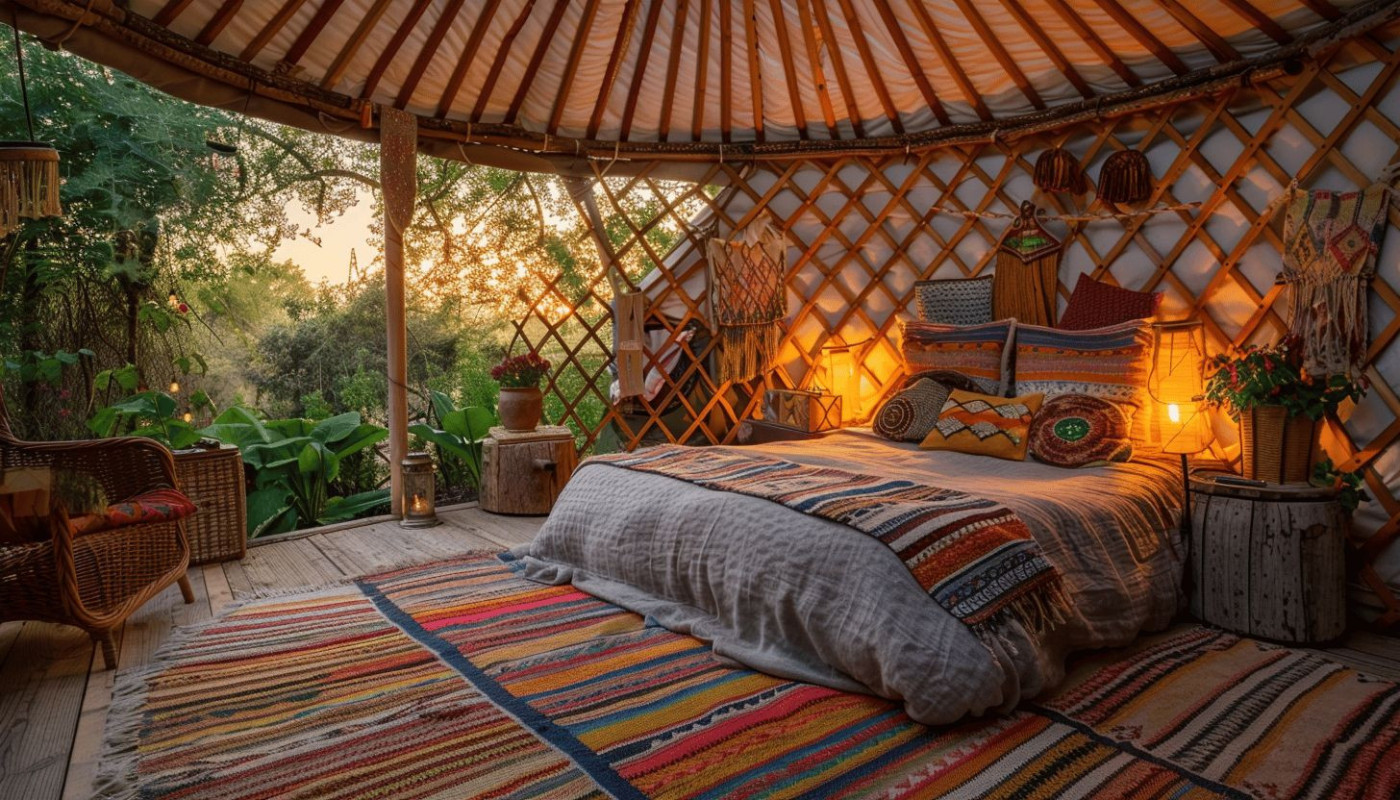 Dormir en yourte, une expérience de dépaysement total